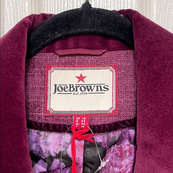 NWT Joe Browns Purple Single Breasted Jacket - Picture 8 of 11